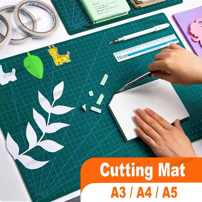 A3 A4 A5 PVC Cutting Mat High Elasticity Toughness 3MM Durable DIY Handicraft Art Engraving Board Paper Carving Pad Wide Use