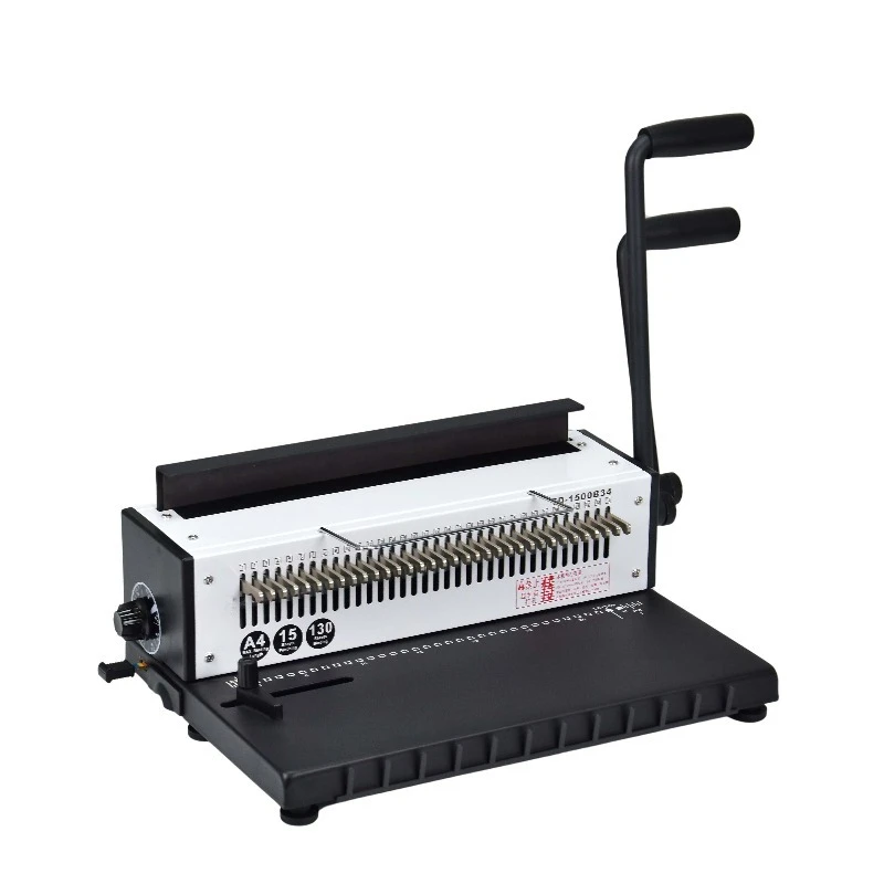 Multifunction Double Wire Coil Spiral Calendar Binding Machine