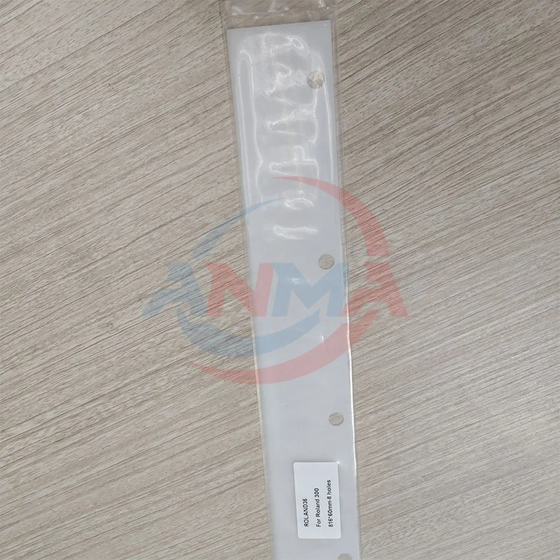 5Pieces Roland36 Wash Up Blade 816X60mm With  6 holes For Man Roland 300 Printing Machine Parts