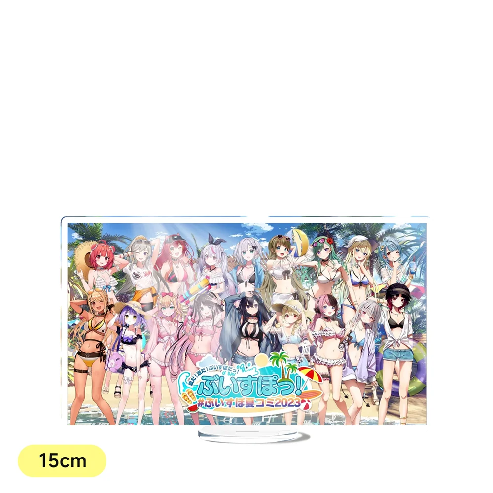 Hololive VSPO 15cm virtual youtuber Houshou Marine Gawr Gura Acrylic Figure Standee Anime Model choice gift keychain