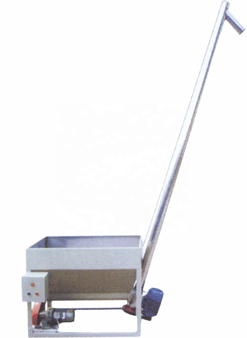 China Supplier QIZEN Custom New Style Automatic Carbon Steel Hopper Screw Conveyor Feeder for Pellet