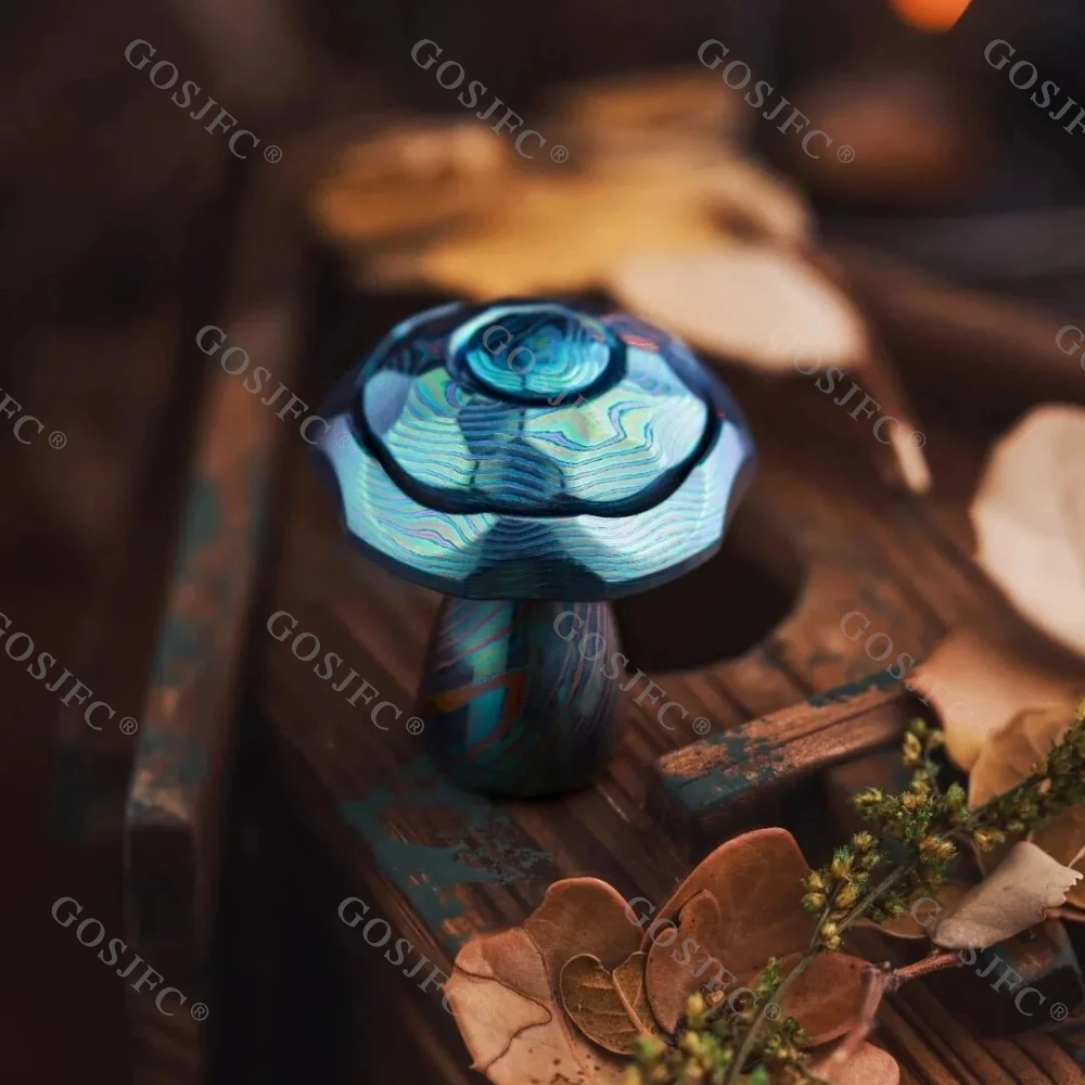ROGUE EDC matériaux spéciaux champignon Fidget Spinner rotor mécanique Fidget jouets pour adultes jouet de bureau