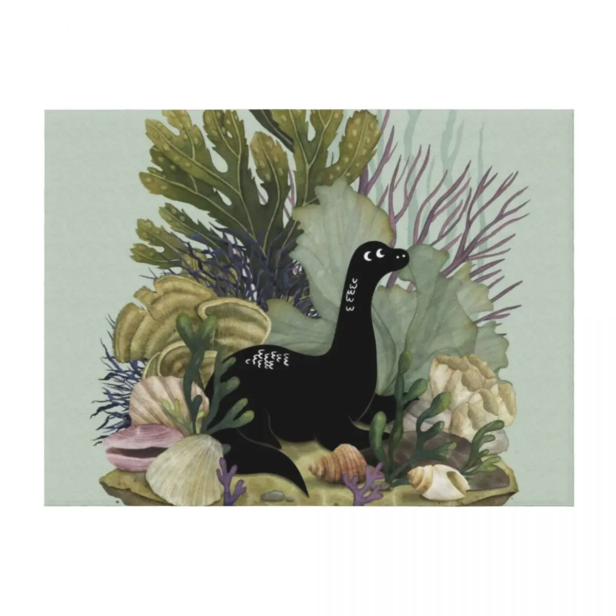 

Tiny Nessie Throw Blanket Hairy Plaid Luxury St warm winter Blankets