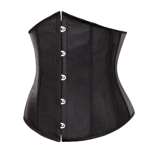 مشد مثير مع أربطة للنساء underbust التخسيس تمثال نصفي الجسم المشكل Steampunk حزام بلوزة مشد الأكثر مبيعا 8 - No8