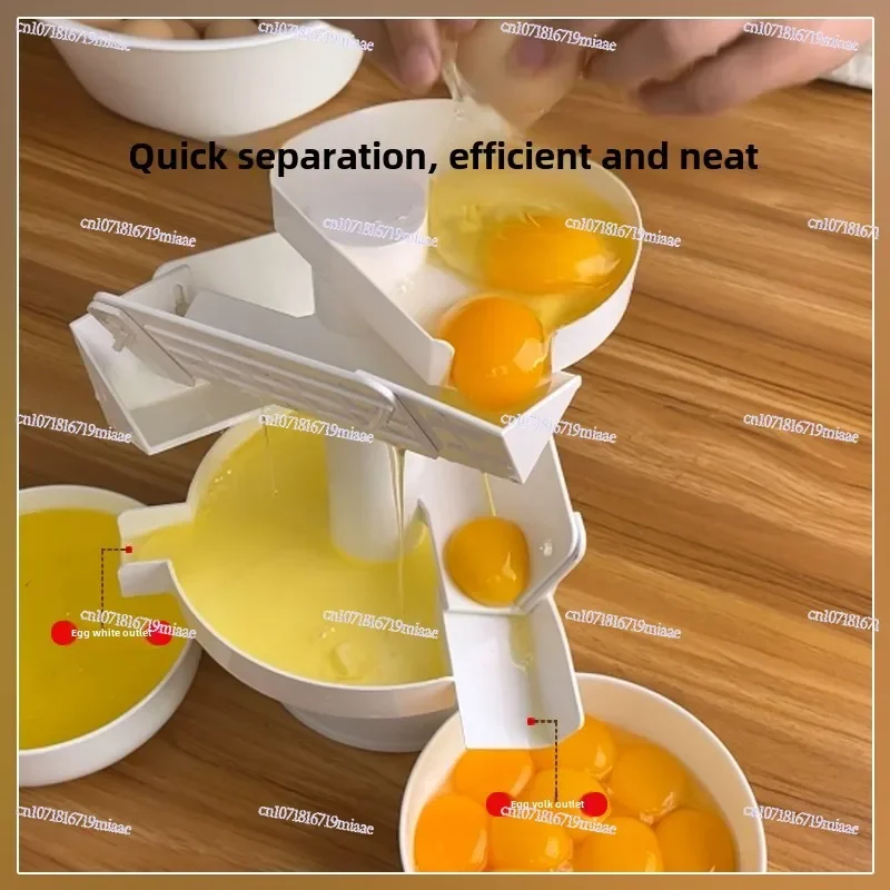 Commercial Large Egg White Separator Machine - Kitchen Appliance for Baking Yolk Protein Liquid Separation Tool