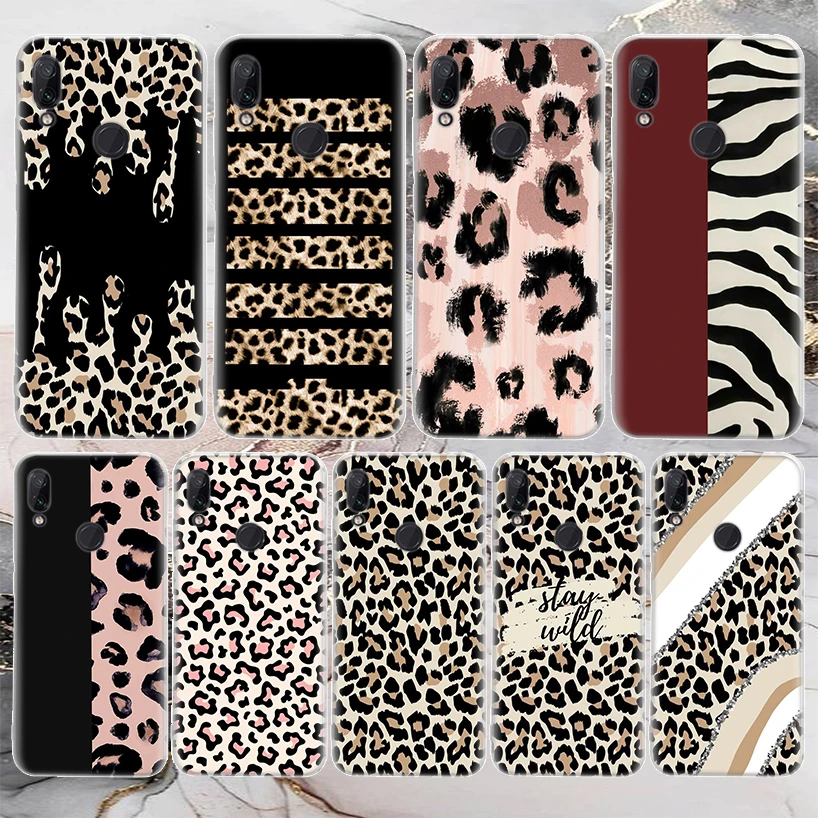 Leopard Print Soft Phone Case For Xiaomi Mi 12T 11T 10T 9T 11 10 Lite 12 Pro 12X 11i 9 8 13 5X 6X Ultra Pattern Housing For Xiao