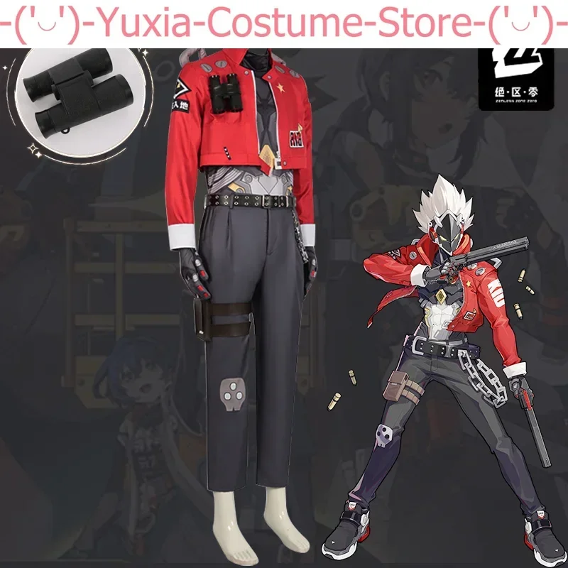 Zenless Zone Zero Bilicid Men Dual-gun Props Cosplay Costume Cos Game Anime Party Uniform Hallowen Play Role Clothes Clothing