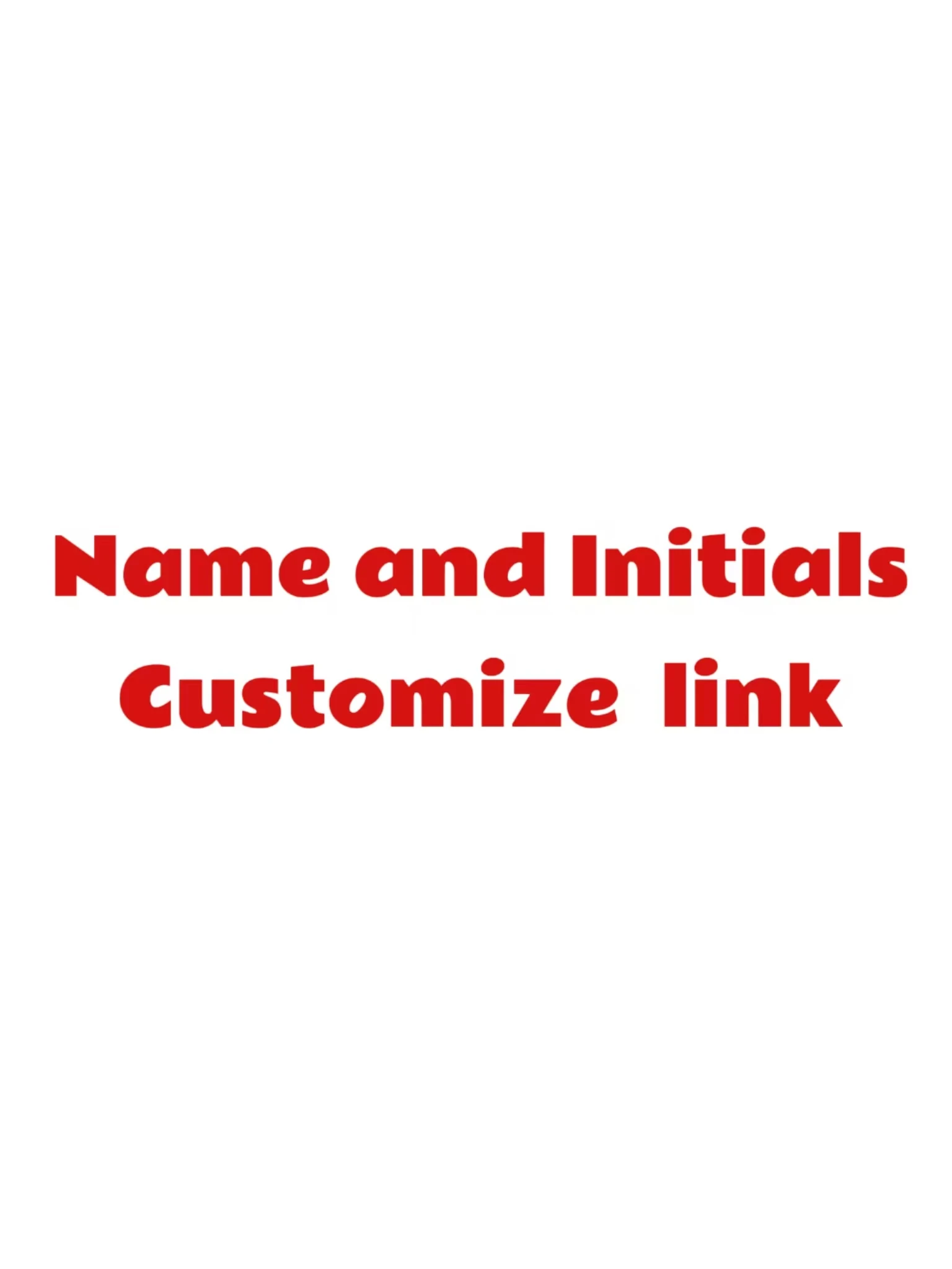 Customized clothing dedicated link