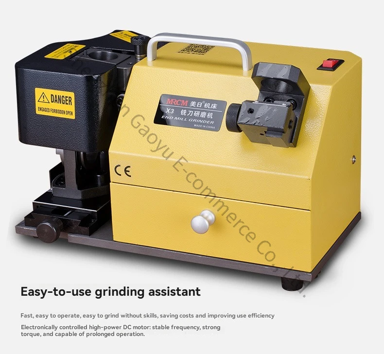 New Electric Milling Cutter Grinder Drill Grinder Fast Grinding  Milling Cutter Grinder Multi-blade End Mill Grinding