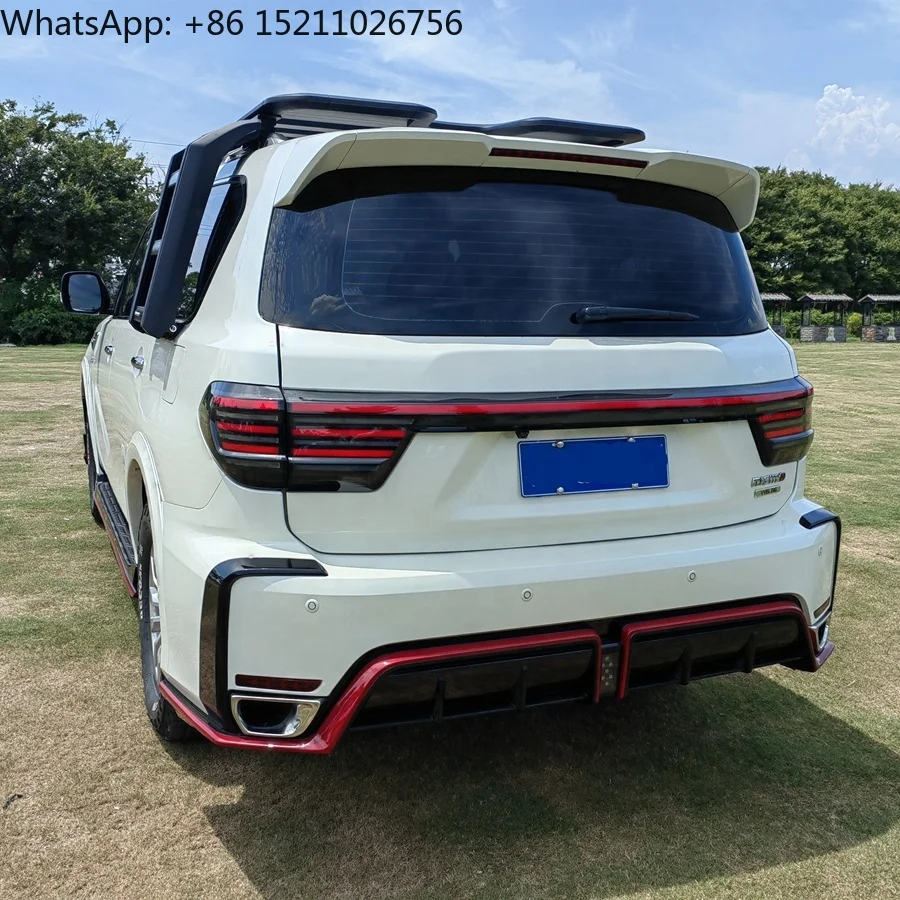 

High Quality Upgrade Full LED Runs Though Taillamp Taillight with Dynamic for NISSAN Patrol Y62 Tail Lamp Tail Light 2014-2021