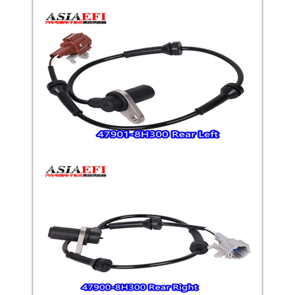 

high quality 47900-8H300 47901-8H300 Rear Right or Rear Left ABS Wheel Speed Sensor For Nissan X-Trail 2000-2003