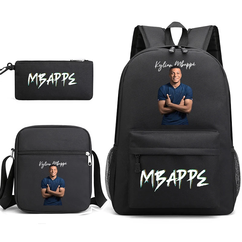 

student school bag set youth backpack pencil bag shoulder bag 3-piece set