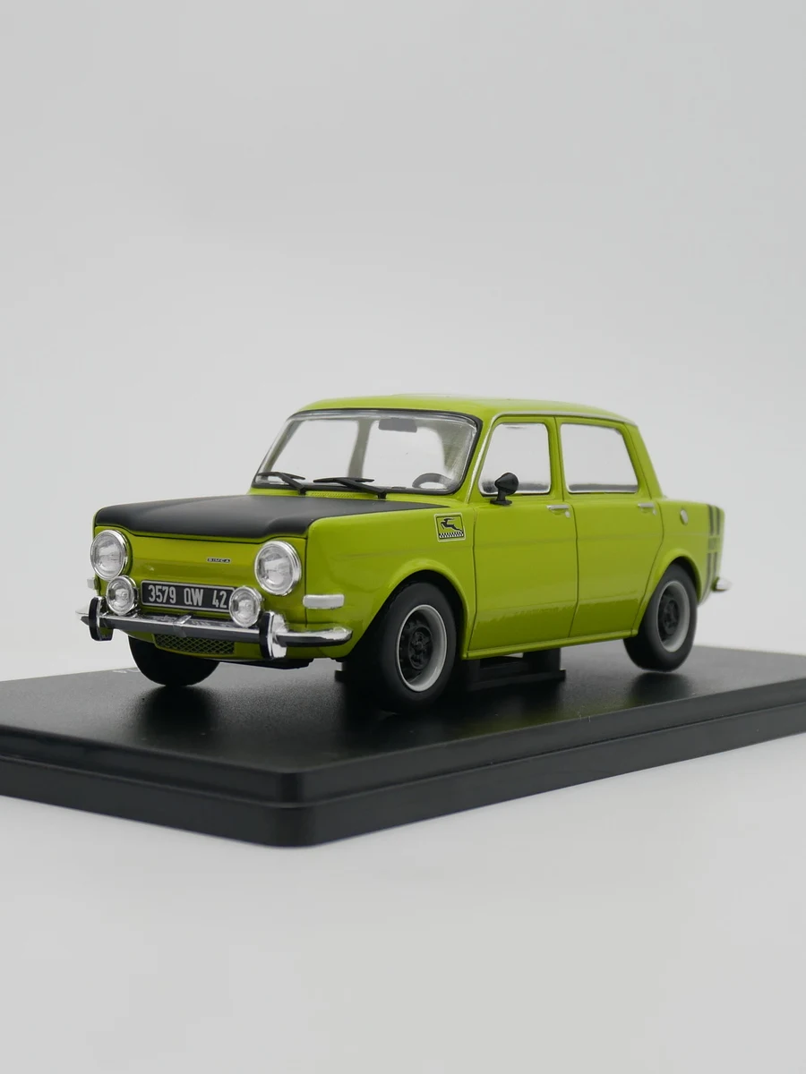 Ixo 1:24 SIMCA 1000 RALLYE 2 1974 Diecast Car Model Metal Toy Vehicle