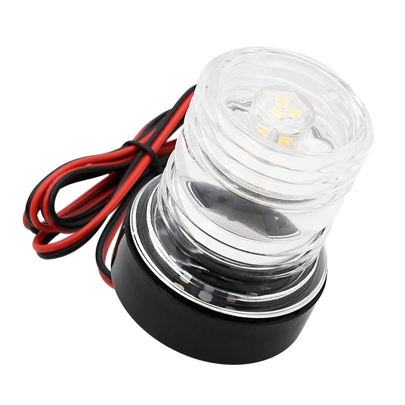 

360 градусов, круглая лодка, светильник 12V, Женский навигационный якорь, водонепроницаемая Морская Лодка, светодиодный яхта, Парусная лампа