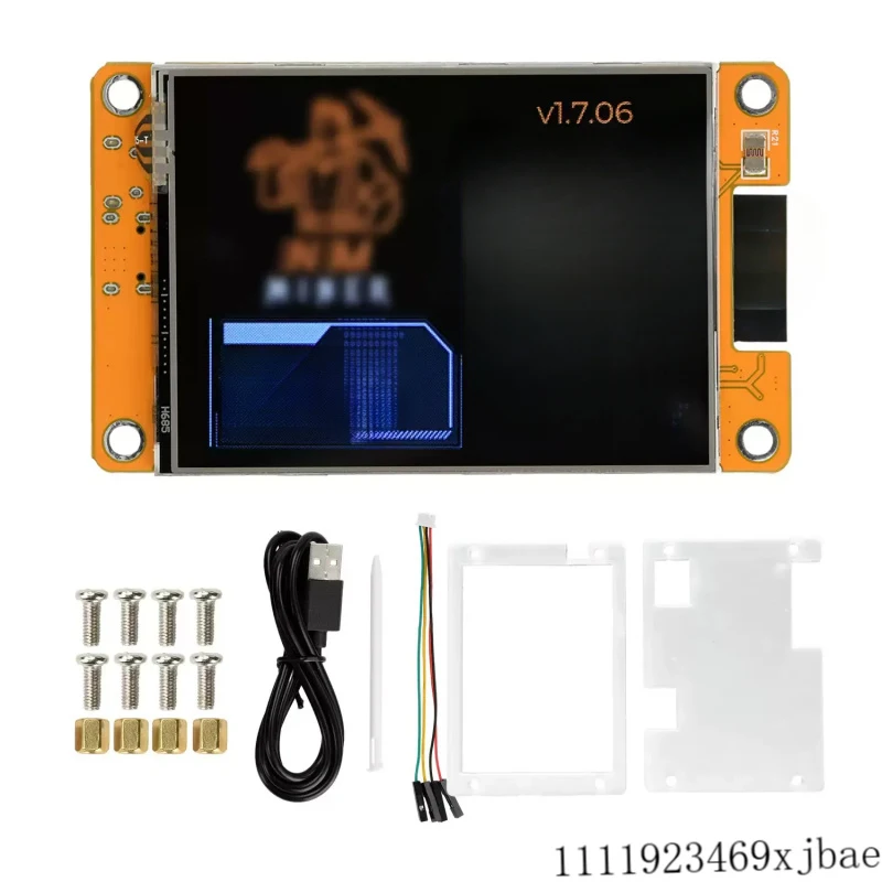 

WiFi Bluetooth Dual Core MCU Development Board DIY Game Kit 1060KH/s 2.8-inch Touch Screen Demo Board