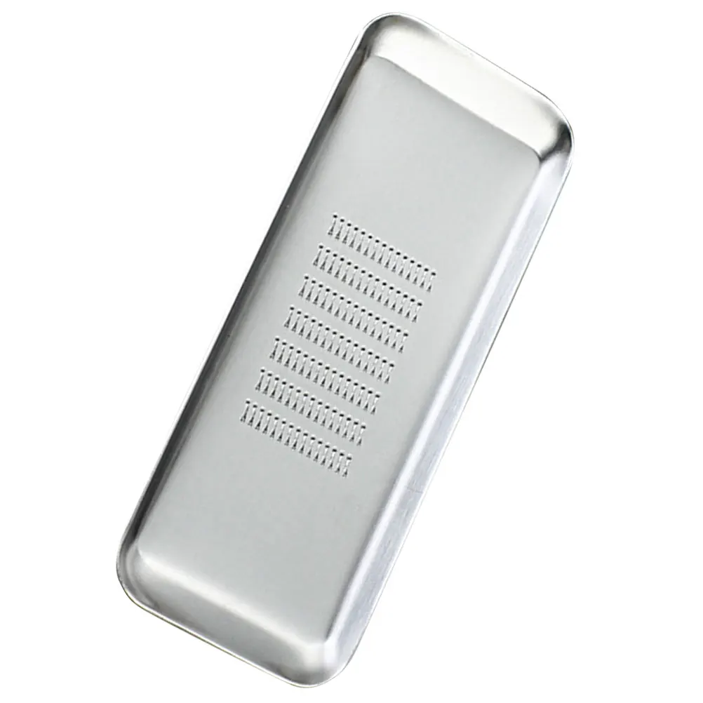 

Stainless Steel Ginger Garlic Grater Kitchen Tool Metal Cheese Vegetable Hand Grater Easy Clean Slicer Cooking Aid