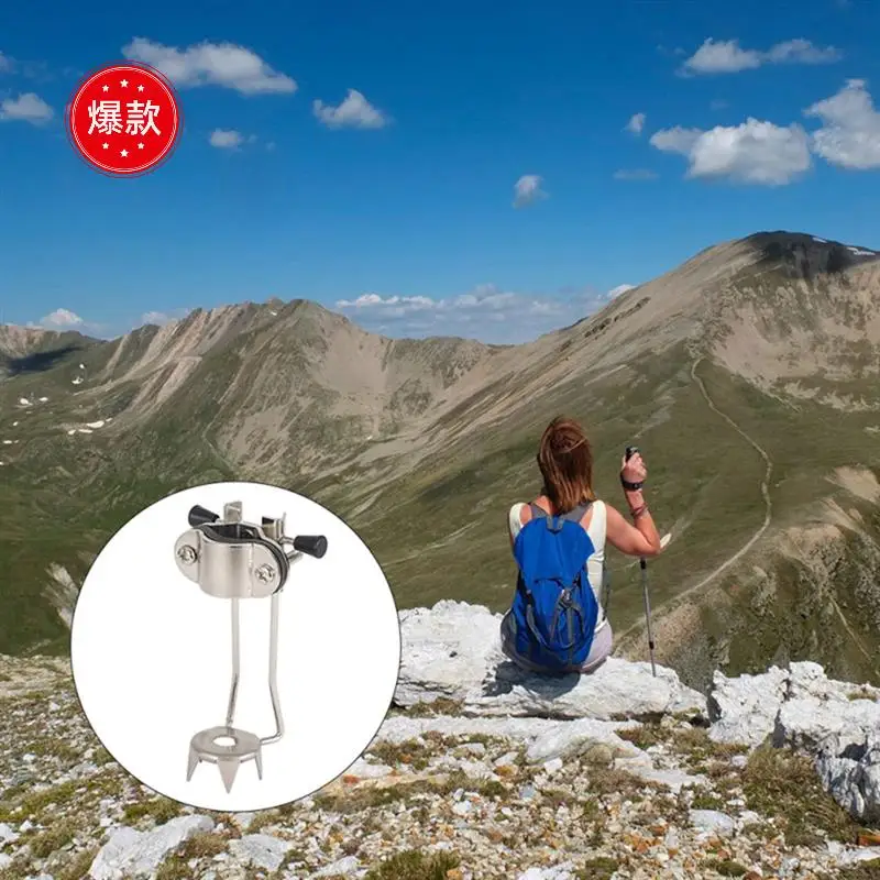 Muleta para caminar, garra, crampon, antideslizante, confiable, resistente a la corrosión, Poletip para senderismo al aire libre