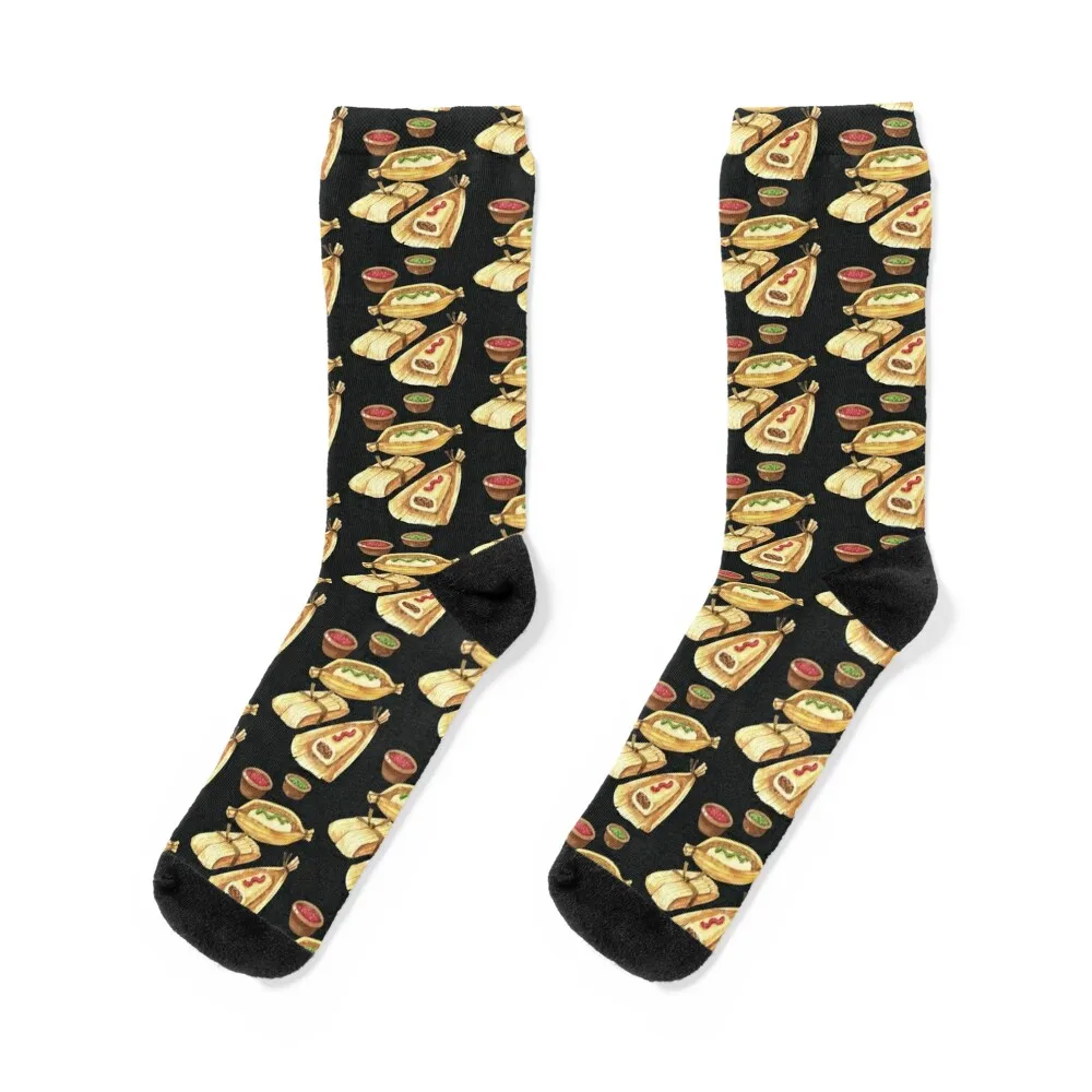 

Tamales and Dip Socks Stockings man Sports anti-slip new in's Socks For Girls Men's