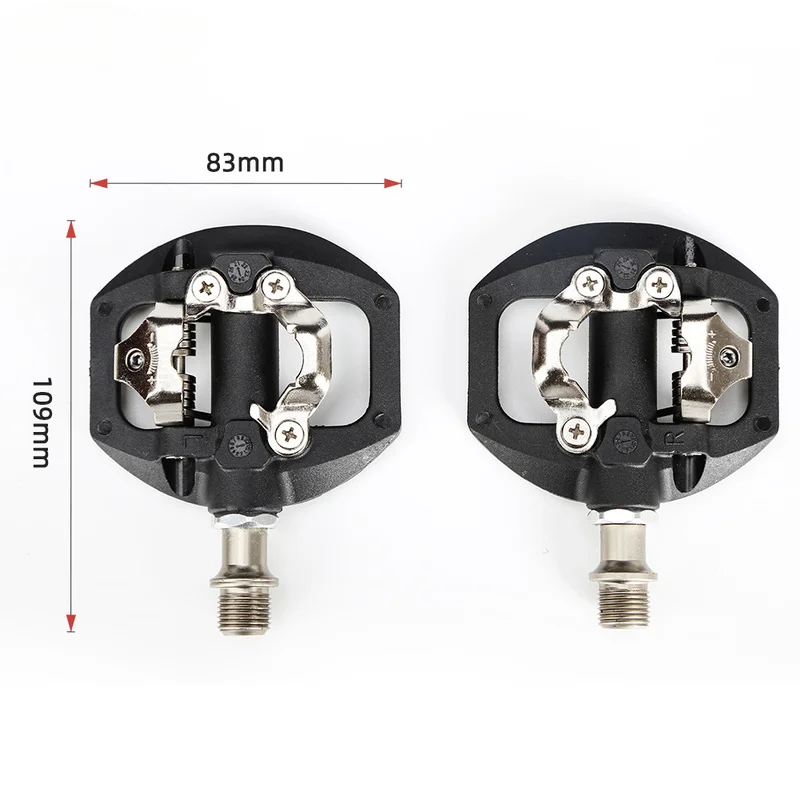 MTB Bike Cleats Multi-Release for Shimano SPD System Cycling Shoes Clipless Pedal Cleat Set Replacement