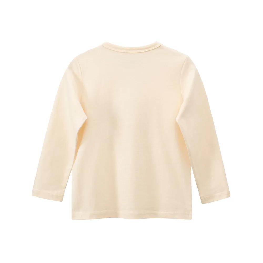 1-9T Toddler kid Girls Boys Cotton Long Sleeve T‑Shirt Cartoon Camping Dog Print Crew Neck Kids Casual T‑shirt Daily Tops