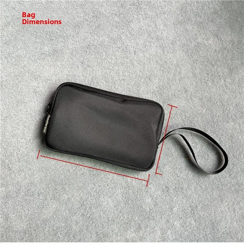 Men\'s Large Capaci Nylon Handheld Wallet Simple Storage Bag Mobile Phone Bag Coin Purse Hand Hanging Bag Card Holder