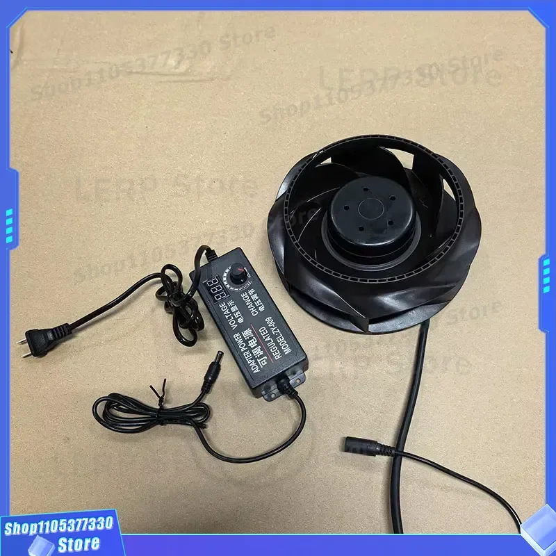R1G175 RB33 10 DC48V 1.9A Centrifugal Blower Fan 76W 62W 3950rpm HVAC Air Purifier Cooling Speed Regulated Motor Assembly DC