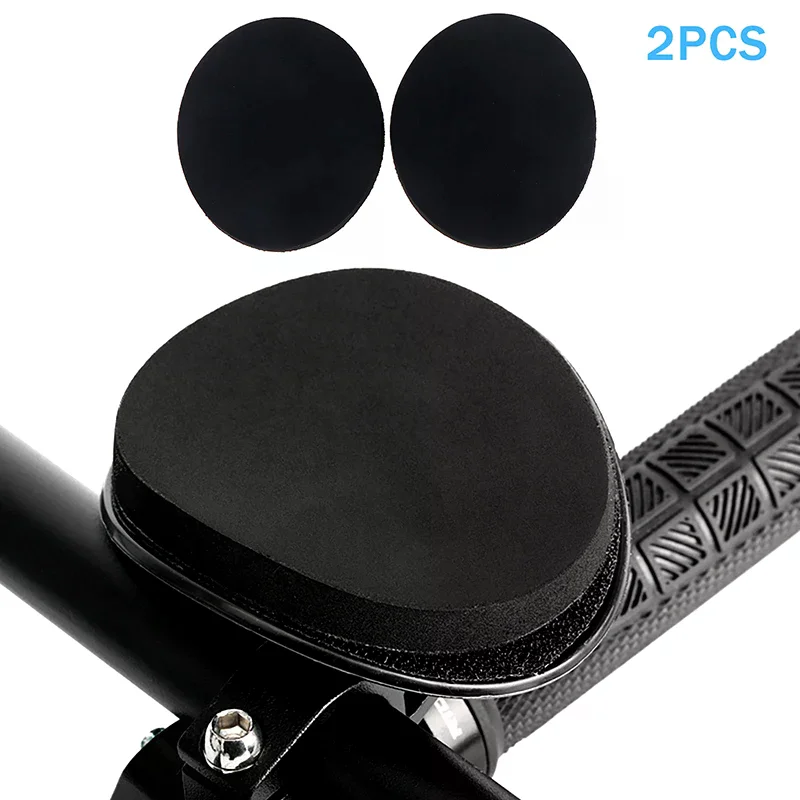 1 Pair Bicycle Rest TT Handlebar Clip Elbow Pad High Density Sponge  Road Bike Handlebar Elbow Pads