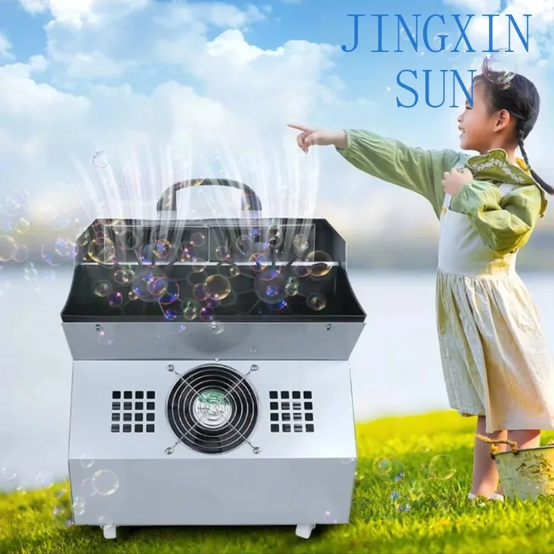 500W  Light Emitting Diode Dmx 512 Automatic Blower Soap Foam Smoke Machine with Wireless Remote Control for Stage DJ