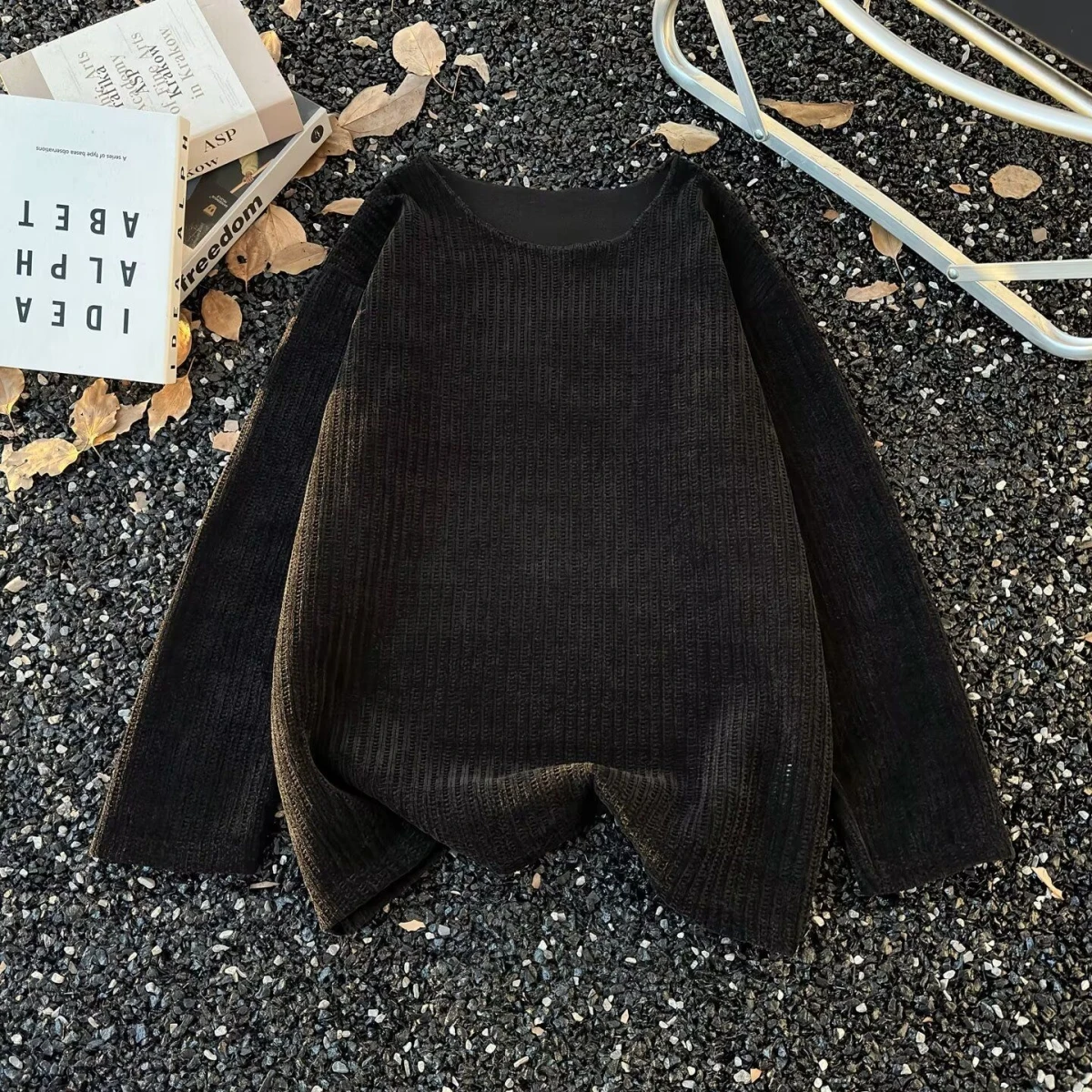 

Fall Winter V-Ne Knitted Cardigan Men's Color Casual Sle Outerwear Soft Polyester Long Sve Breathable Coat