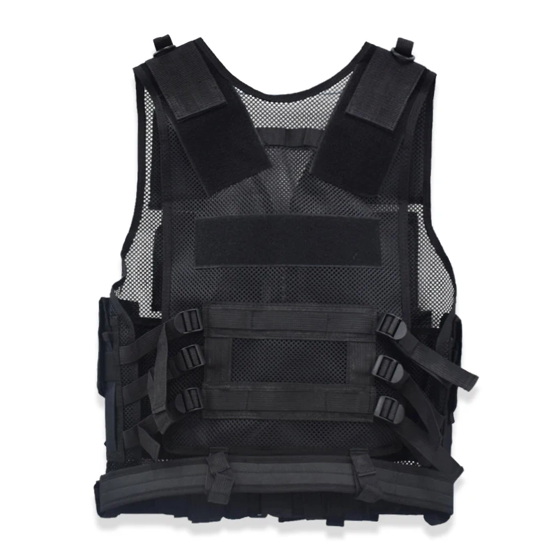 Gilet tattico softair Muti-tasche gilet da caccia armatura regolabile Sport all'aria aperta Wargame Combat Training Paintball Equipment