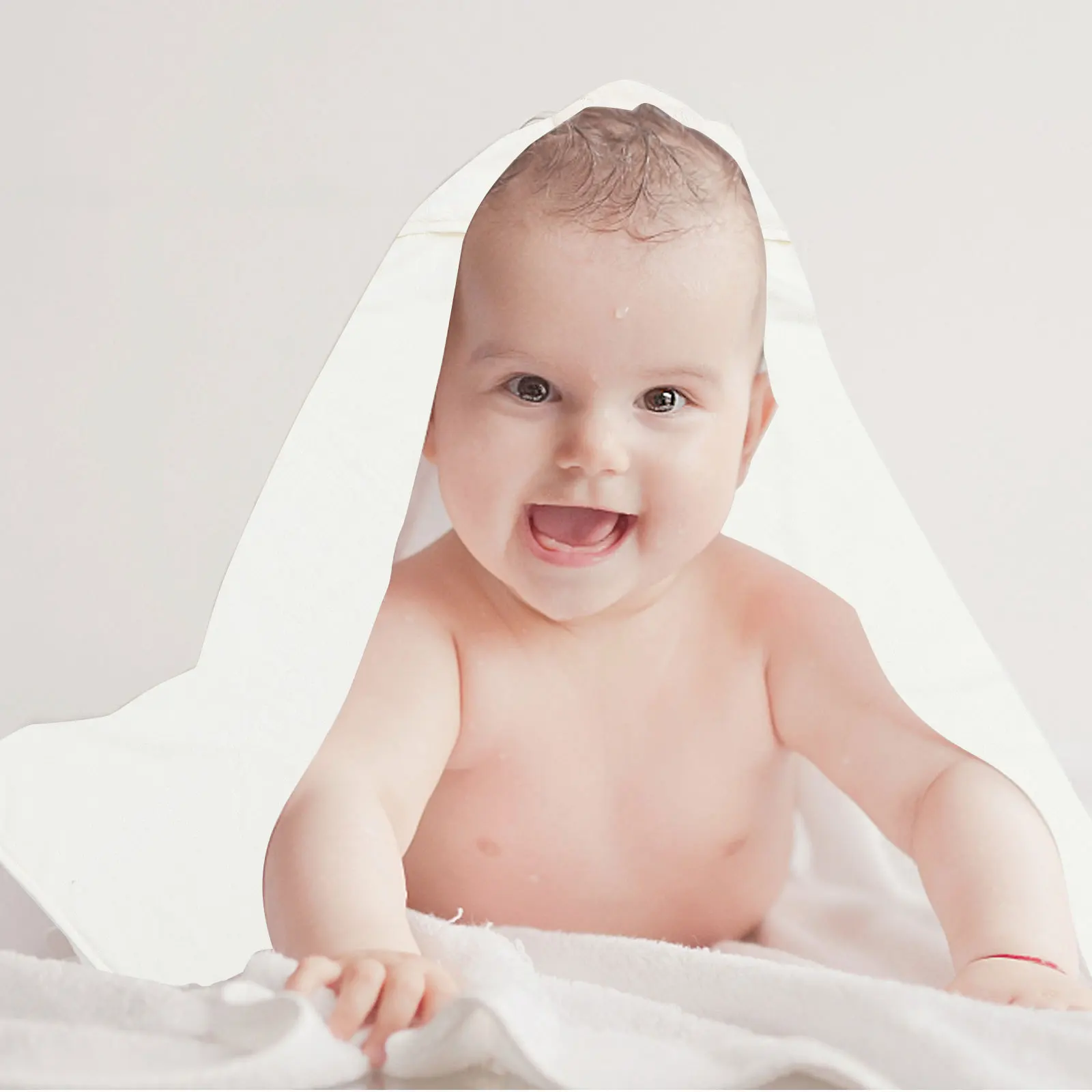 قطعة واحدة من رداء حمام الأطفال المصنوع من الصوف المرجاني لطيف على الجلد ومزخرف بخفيف لمنشفة حمام مريحة لوقت الاستحمام #6