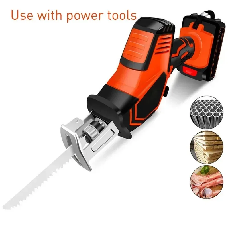 1pc Lame per seghetto alternativo Denti grossolani e fini Lama per sega alternativa per legno Plastica Metallo morbido Taglio Utensili elettrici Accessori