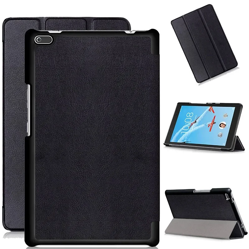 Тонкий чехол для Lenovo Tab 4 8 (модель: TB-8504F TB-8504X) Тонкая складная подставка, твердая обложка с магнитной застежкой
