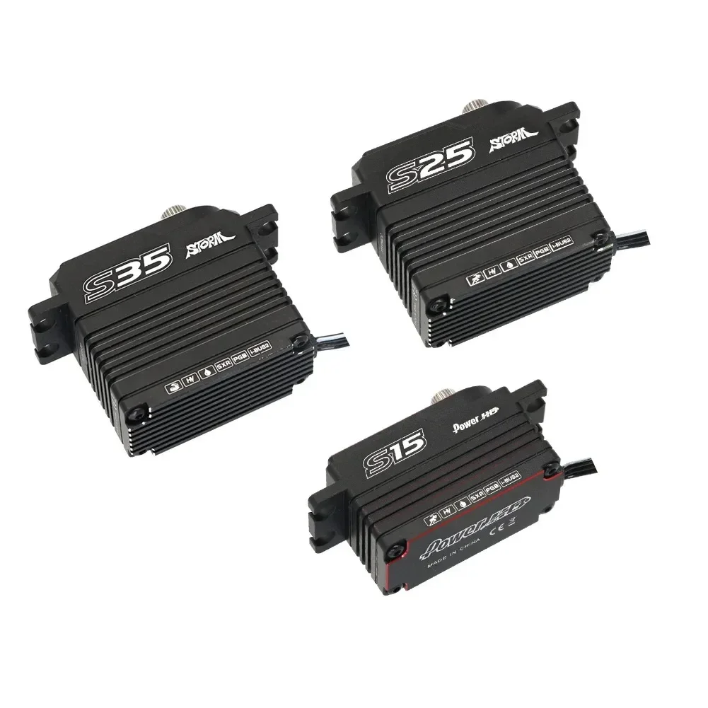 RoRusPower HD Storm S15 S25 S35 All-Metal Brushless Digital Servo RC Accessories For RC Car Off-road Vehicle Fixed Wing Drone Pa