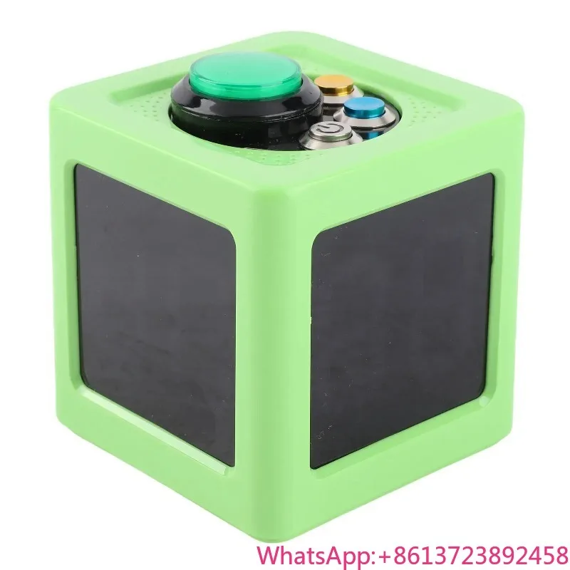 

1.4in 4 Sided Cube Timer Digital Shot Timer Countdown Stopwatch for Private Poker Chess Casinos