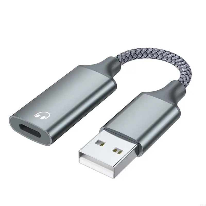 

M5TB USB на 8-контактный аудиокабель для наушников iOS для ноутбука Конвертер USB в iOS