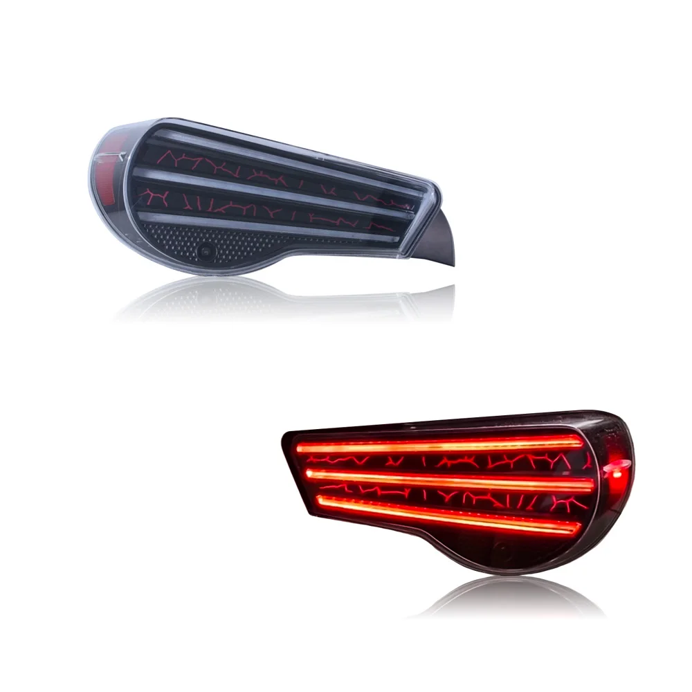 ZAIQU قطع غيار السيارات تعديل المصابيح الخلفية الجمعية ل GT86 2012-2023 أضواء خلفية 2021-2023 LED المصابيح الخلفية #5