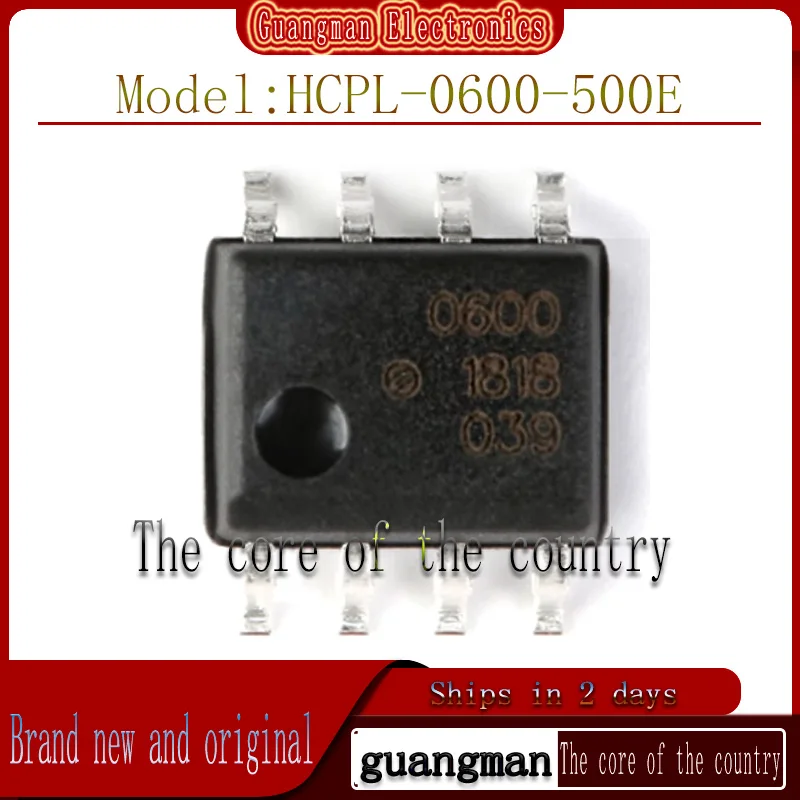 

30PCS HCPL-0600-500E 0600 Brand New Authentic SOP-8 CMR high-speed TTL compatible optocoupler chips