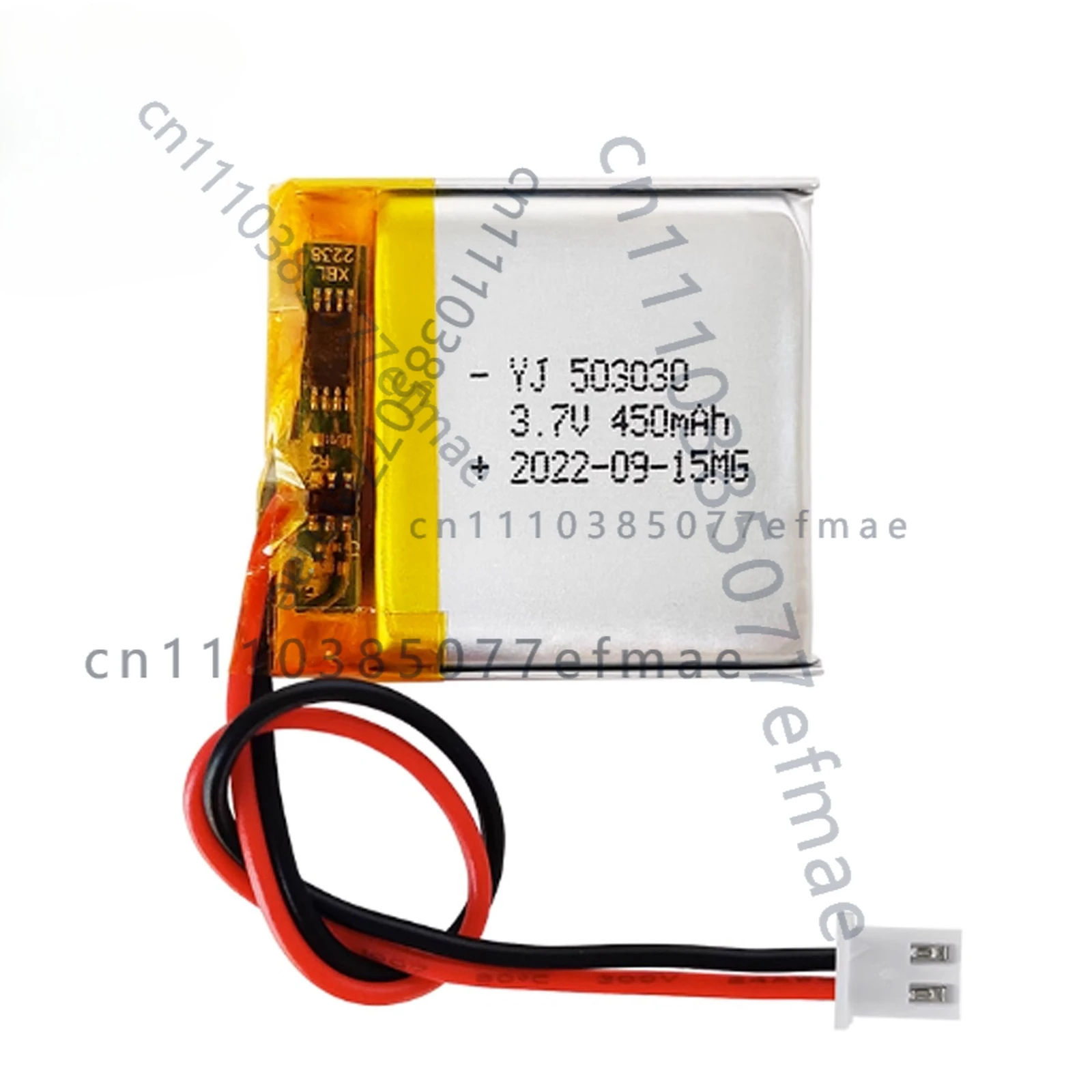 503030 3.7V 450 mAh Polymer Rechargeable Battery For Tablet DVD GPS Smart Watch
