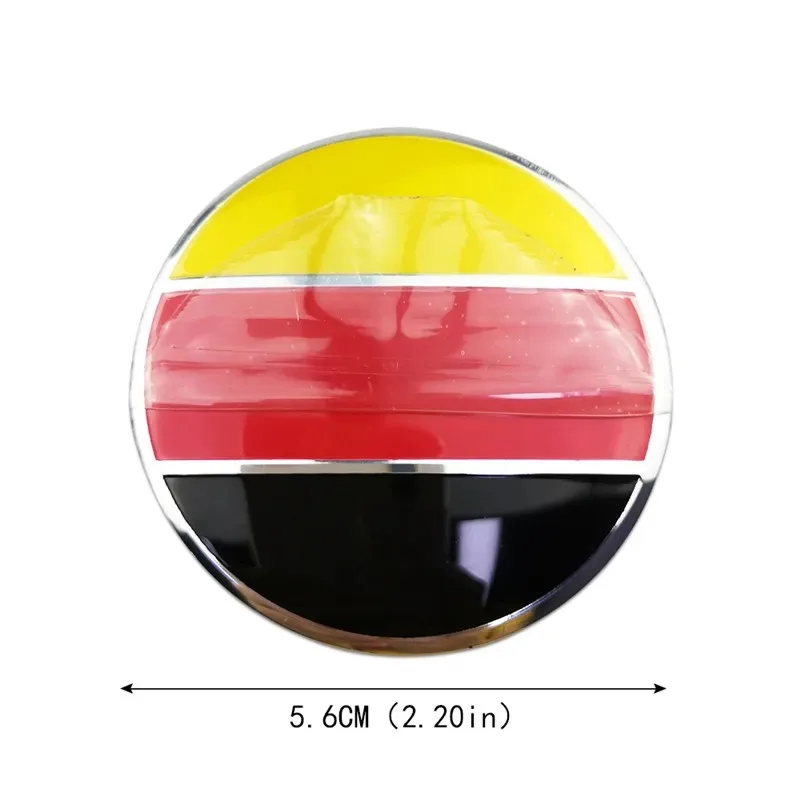 4Pcs UK USA German France Italy Flag Emblem Car Wheel Center Hub Cap Cover Sticker For BMW MINI Toyota Honda Ford Accessories view 6