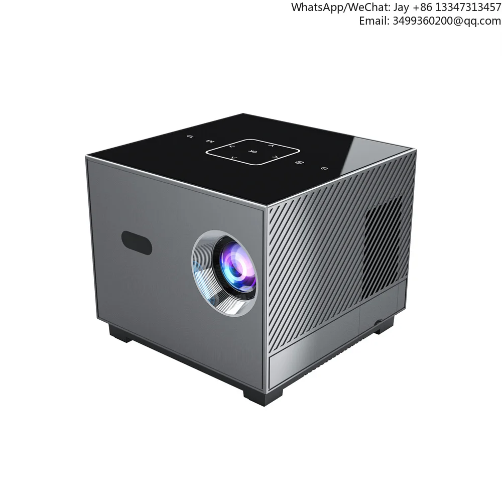 

Home Theater Wireless 170ANSI Native 720P 4K Decoding Mirror Screen LED Video TV Android Smart Mini LCD Projector