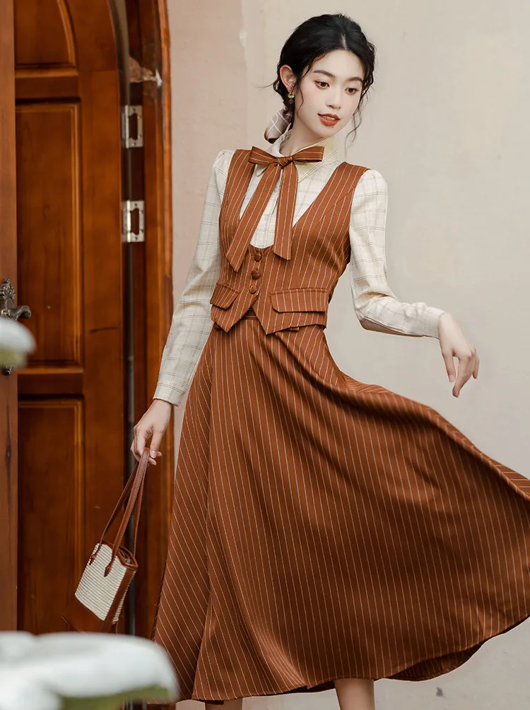 slim fit dress slacks 1934 Article Vintage 30's Fashion Women Summer Dresses Clothing Frock –  Period Paper Historic Art LLC main image 1
