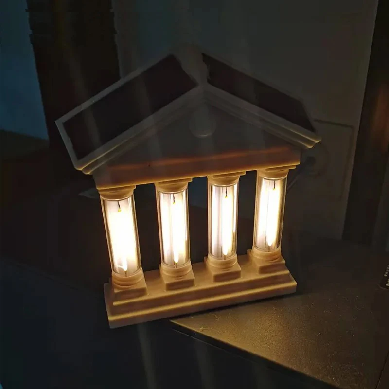 مصابيح LED خارجية فائقة السطوع مقاومة للماء تعمل بالطاقة الشمسية لحدائق الفيلات في الفناء