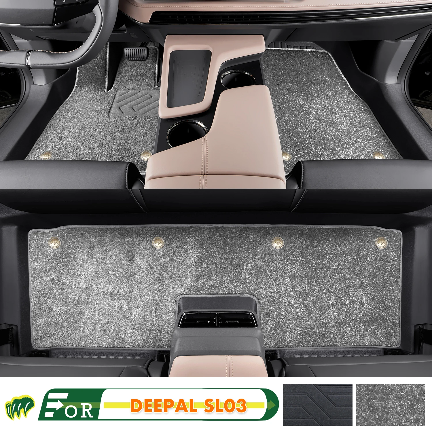 

Left-hand Drive Car Floor Mat For Changan DEEPAL SL03 2022-2024 Full Surround Foot Mat Automotive Floor Mat Interior Floor Liner