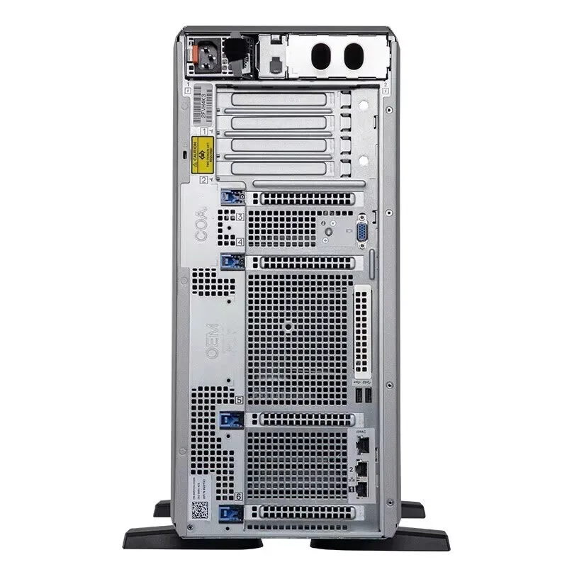 Hot Selling New D Ell Server T550 to Qiangyin 4310 Processor 8GB Memory 2TB Hard Disk Tower Server T550 with Good Price