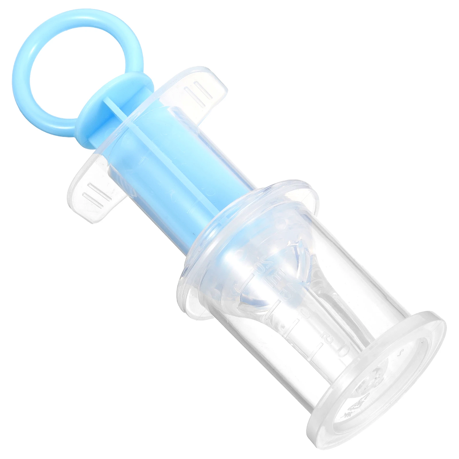 

1pc Baby Pacifier Medicine Feeder Food Grade Safe Durable Compact Size Silicone Design Reusable Infant Feeding Bottle