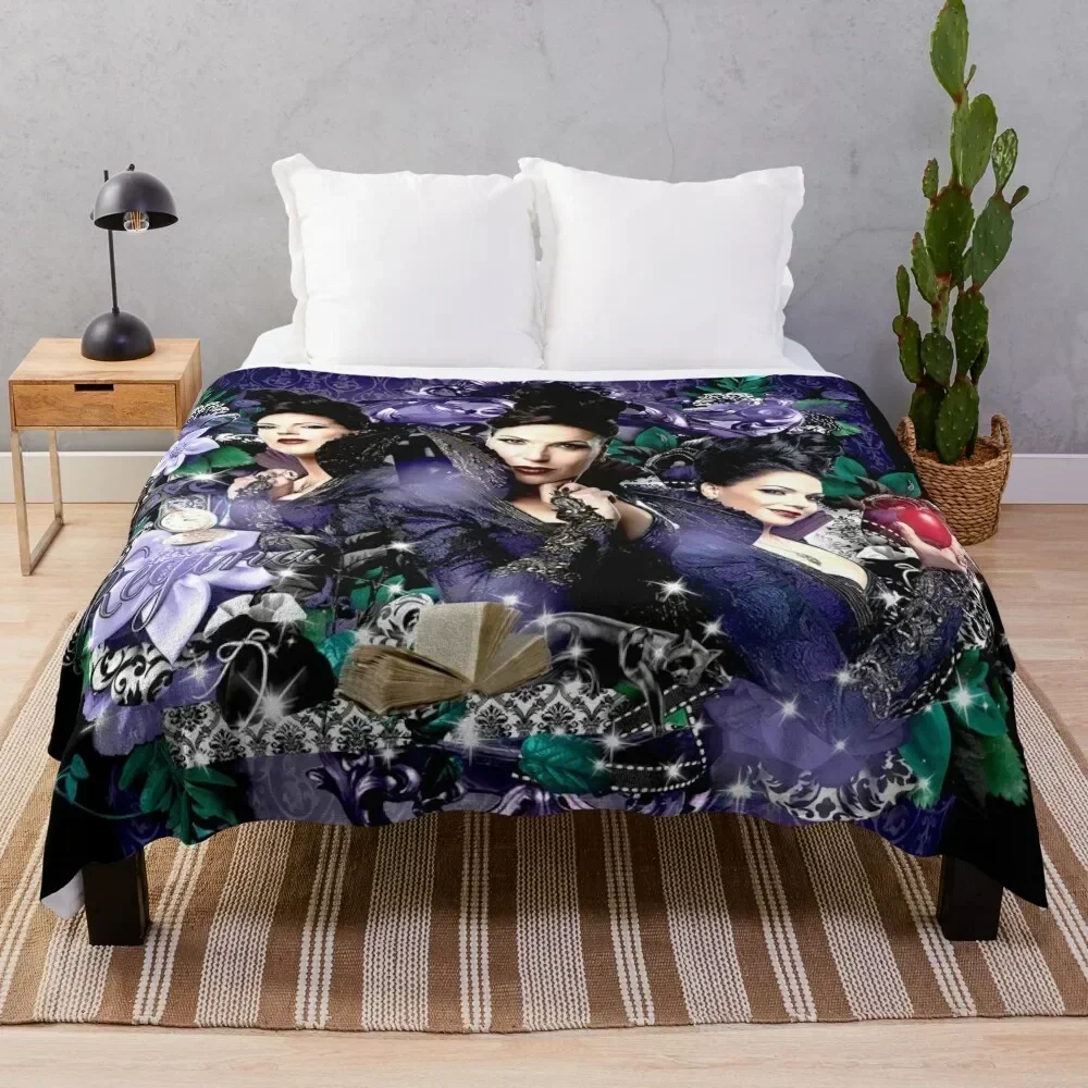 

Regina MillsOnce upon a time Throw Blanket Single Summer Beddings Blankets