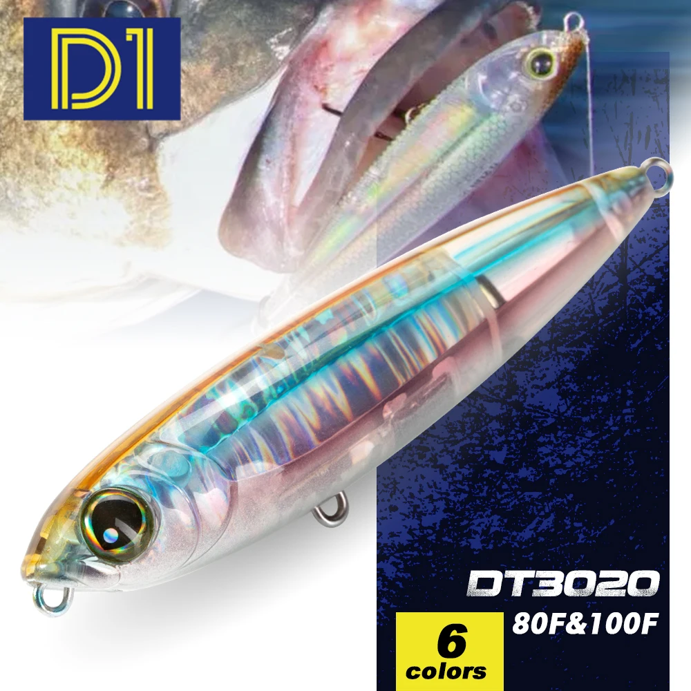 D1 Surface Fishing Lure 3DR Pencil Series 80mm11g&100mm20g Topwater Floating Bait Walk The Dog Artificial Bait For Bass Tackle - AliExpress 18 D1 Surface Fishing Lure 3DR Pencil Series 80mm11g&100mm20g Topwater Floating Bait Walk The Dog Artificial Bait For Bass Tackle - AliExpress 18