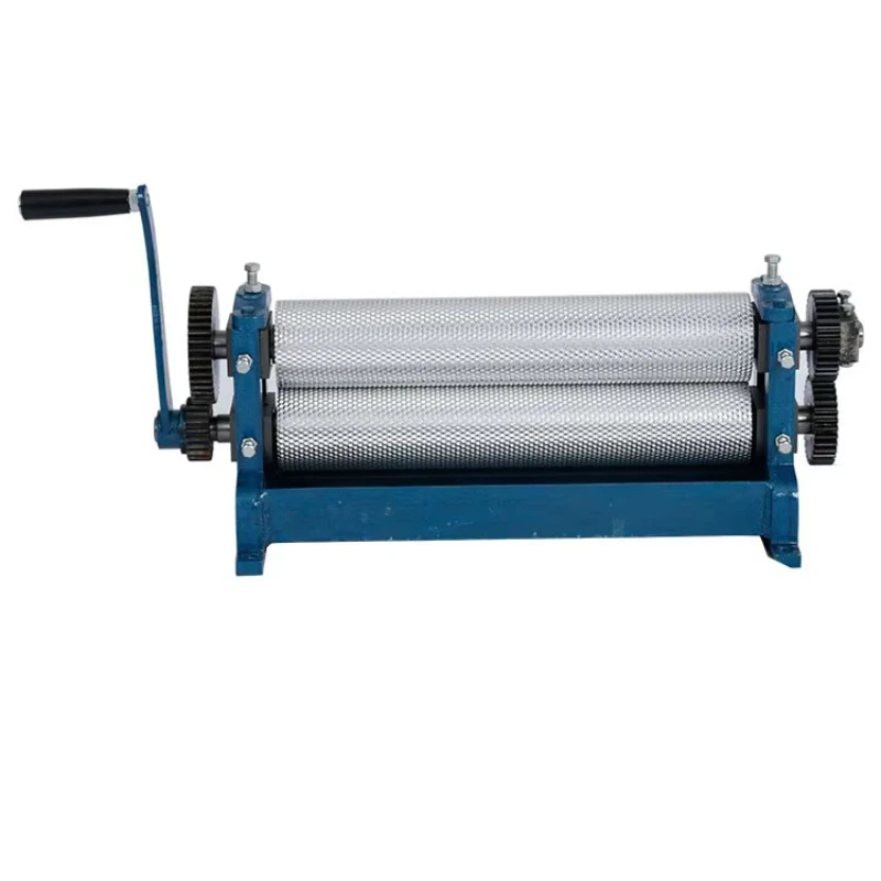 

Manual beeswax comb base roller mill beeswax base plate embossing machine