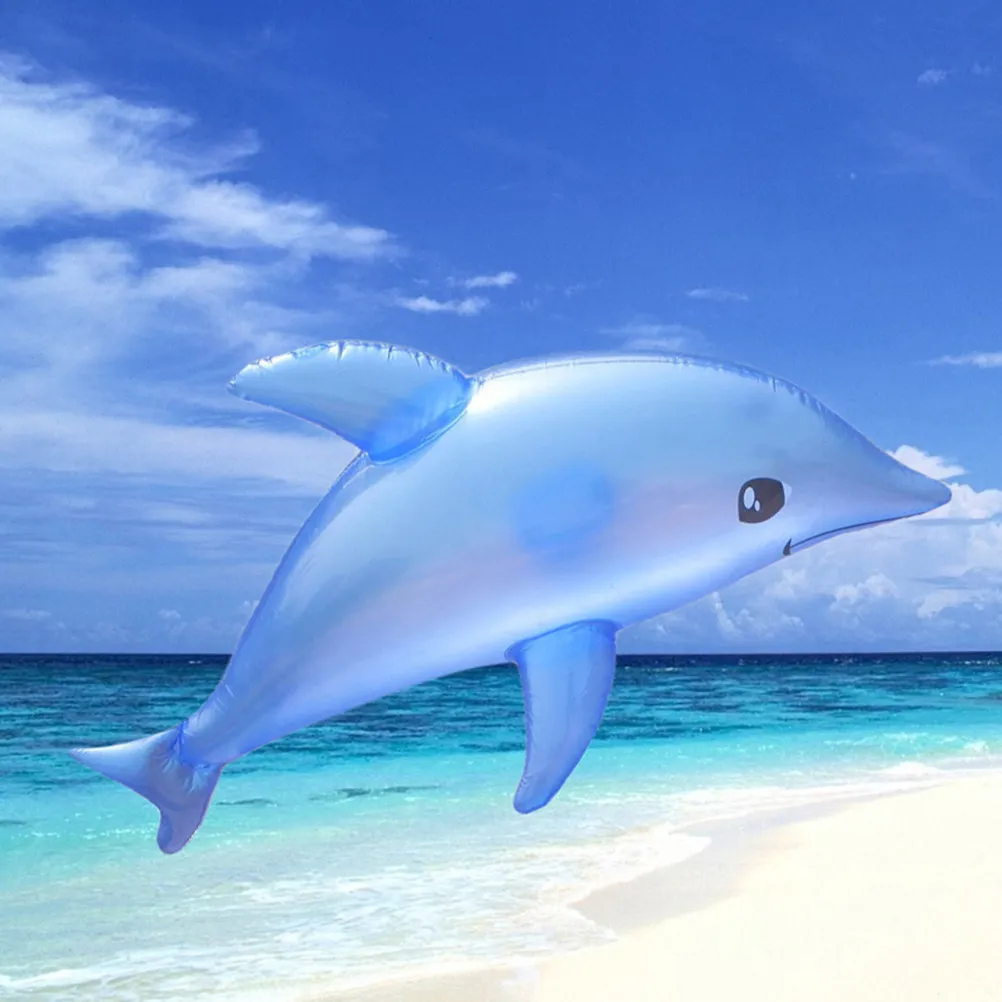 

3Pcs Inflatable Dolphin Bath Swimming Pool Beach Party Favor PVC Blow Up Safe Summer Fun Gift Inflatable Dolphin